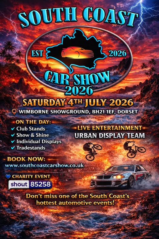 Dorset Southcoast Car Show 2026